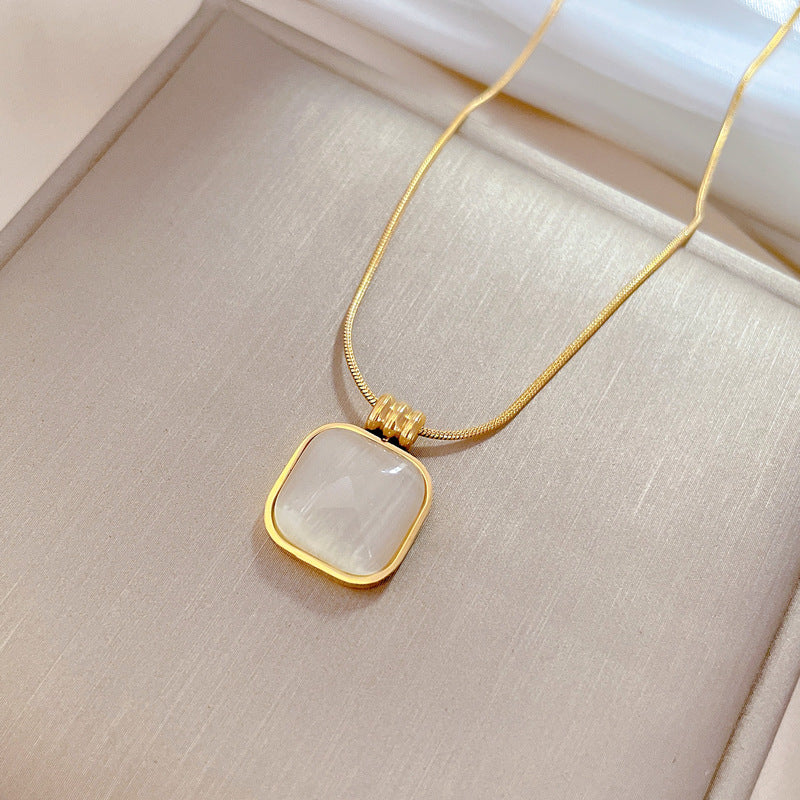 Collar de ópalo dorado Rousseau