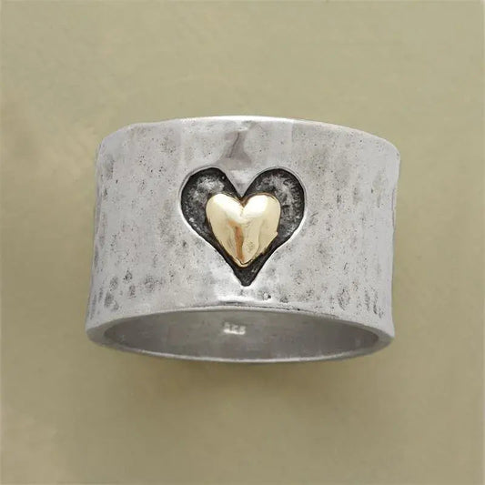 Anillo Corazón Vintage