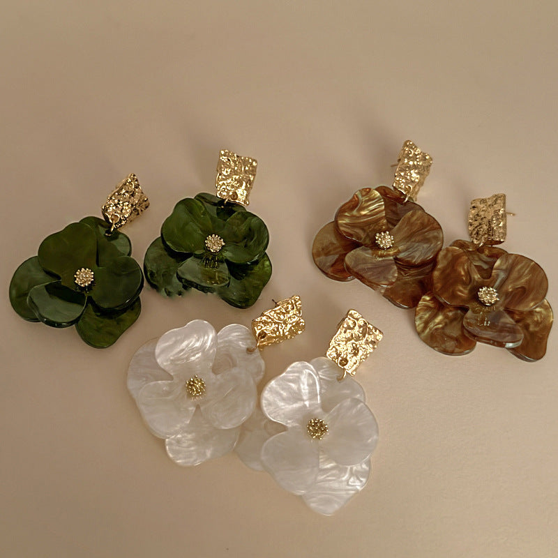 Pendientes Bohemios de Flores